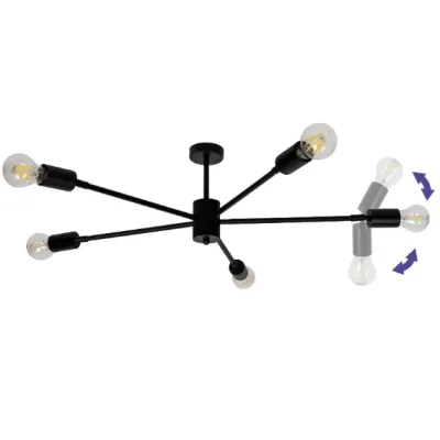 Люстра Atmolight 54326 Star 5M 840/320 Black