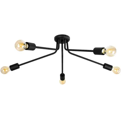 Люстра Atmolight 54332 Attic L-5 C400 Black Люстра Atmolight 54332 Attic L-5 C400 Black