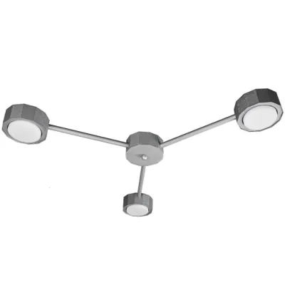 Люстра Atmolight 54336 Quant GX53 C3-350 MoireSilver