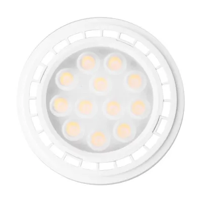 Светодиодная лампа Brille G53 9W 120 pcs WW AR111 DC12V SMD3528 Светодиодная лампа Brille G53 9W 120 pcs WW AR111 DC12V SMD3528