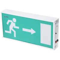 Светильник аварийный Brille FLF-54/2x8W EXIT с аккумулятором Светильник аварийный Brille FLF-54/2x8W EXIT с аккумулятором