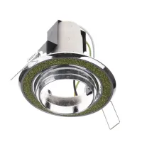 Светильник точечный поворотный RO-50D ShLIGHT GREEN/CHR Brille Светильник точечный поворотный RO-50D ShLIGHT GREEN/CHR Brille