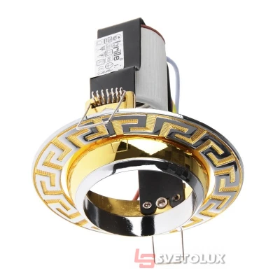 Светильник точечный поворотный RO-50E PB/S Brille