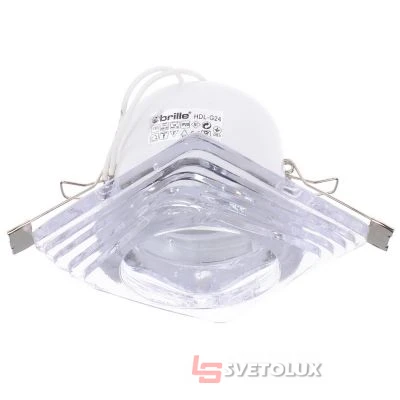 Точечный светильник Brille HDL-G24 Transparent