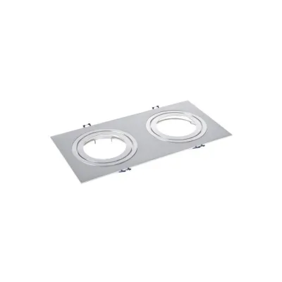 Точечный светильник Brille HDL-DT 104/2 Aluminium Точечный светильник Brille HDL-DT 104/2 Aluminium