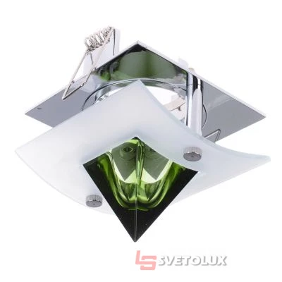 Точечный светильник Brille HDL-DS 60 CHR/GREEN