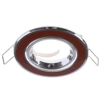 Точечный светильник Brille HDL-DT 32 BROWN/CHR