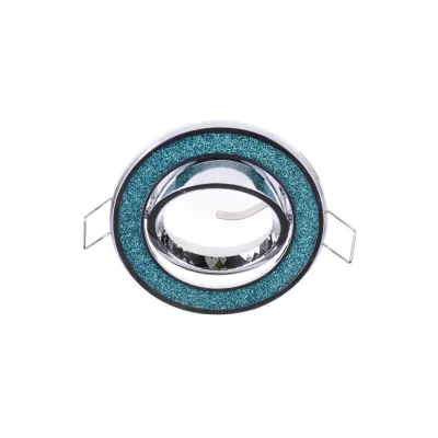 Точковий світильник Brille HDL-DT 32 ShLIGHT BLUE/CHR
