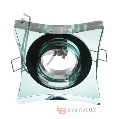 Точечный светильник Brille HDL-G152 Green Crystal