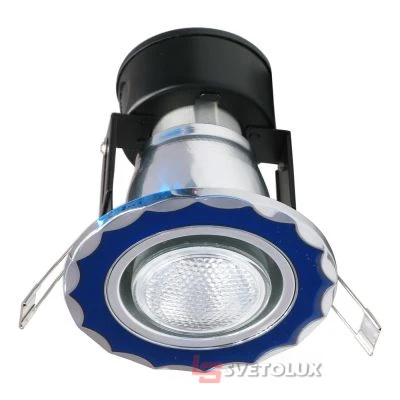 Точечный светильник Brille VDL-25/08 BLUE/CHR