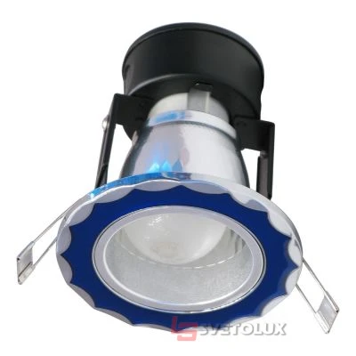 Точечный светильник Brille VDL-30/08 BLUE/CHR