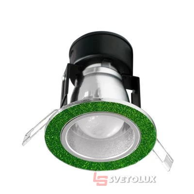 Точечный светильник Brille VDL-30/11 ShGREEN/CHR