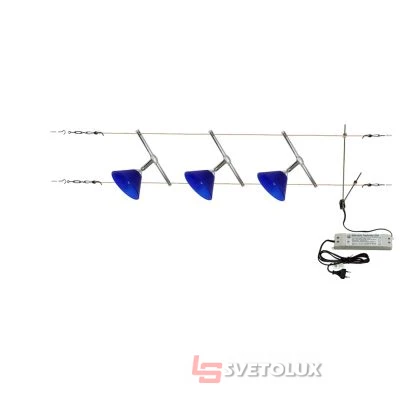 Світильник струнний Brille HTL-77/3 Blue (система)
