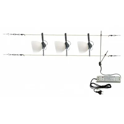 Светильник струнный Brille HTL-78/3 White (система)