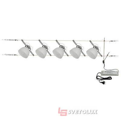 Светильник струнный Brille HTL-78/5 White (система)