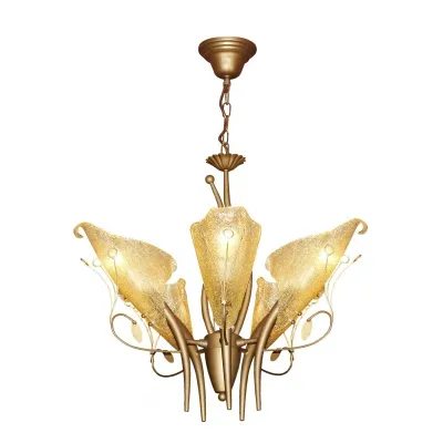 Люстра підвісна кантрі на 5 плафонів BR-860S/5 Brille