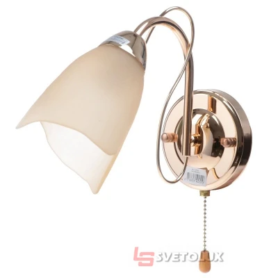 Бра настінне накладне з вимикачем класичне LK-062W/1 Brille