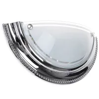 Бра настенное накладное в ванную половинка PK-34/1 CH Brille Бра настенное накладное в ванную половинка PK-34/1 CH Brille