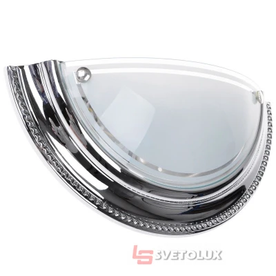 Бра настенное накладное в ванную половинка PK-34/1 CH Brille