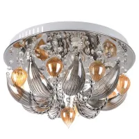 Люстра Brille BCL-419S/4*E14+4*1W LED