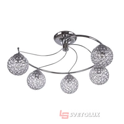 Люстра Brille BR-01 382S/5 E14 CH