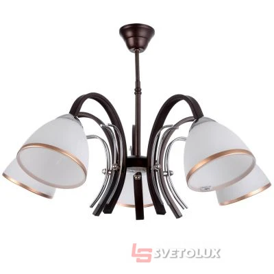 Люстра Brille LK-548S/5 E27 BZ