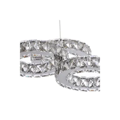 Люстра Brille BR-973S/30W LED CH Люстра Brille BR-973S/30W LED CH