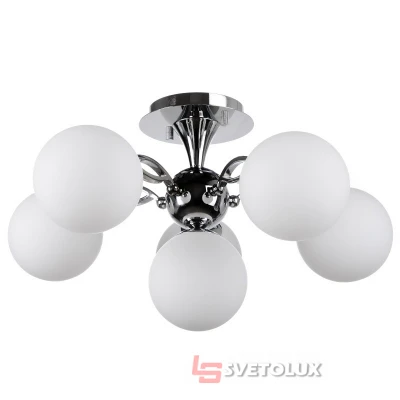 Люстра прованс молекула BL-312S/6 E27 WH Brille