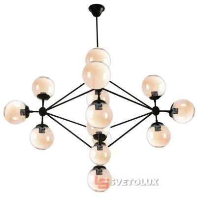 Люстра Brille BL-323S/15 E27 BK