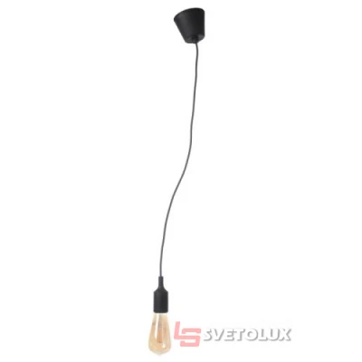 Люстра подвесная лофт E27 BK (HD-110S/1) Brille