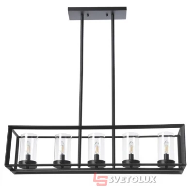 Люстра Brille BL-387S/5 E14 BK