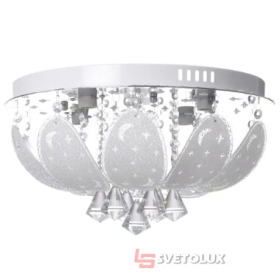 Люстра Brille BCL-649S/4 E14+LED RGB