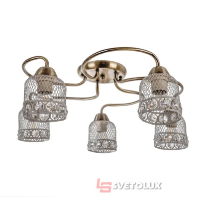 Люстра Brille BKL-583S/5 E27 AB
