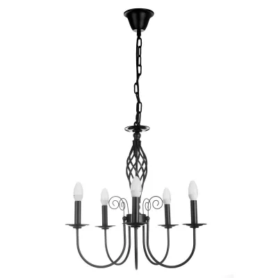 Люстра Brille BKL-591S/5 E14 BK