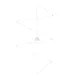 Подвесной светильник Brille BL-468S/5W WH