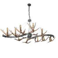 Люстра Brille BKL-104S/10 E14 "Рога"