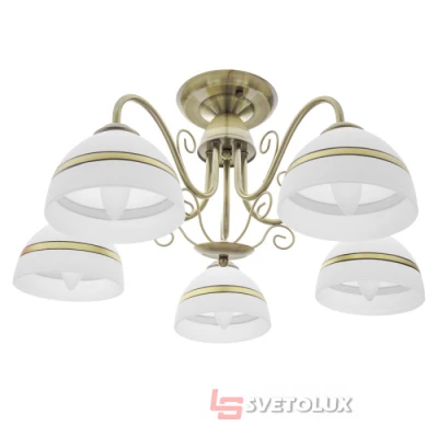 Люстра Brille LK-570S/5 E27 AB