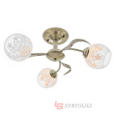 Люстра Brille LK-585S/3 E27 AB