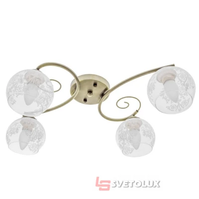 Люстра Brille LK-587S/4 E27 AB
