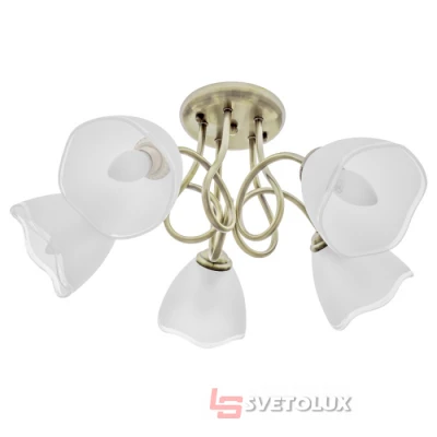 Люстра Brille LK-602S/5 E27 AB