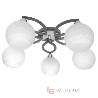 Люстра Brille LK-605S/5 E27 BK