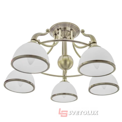 Люстра Brille LK-606S/5 E27 AB