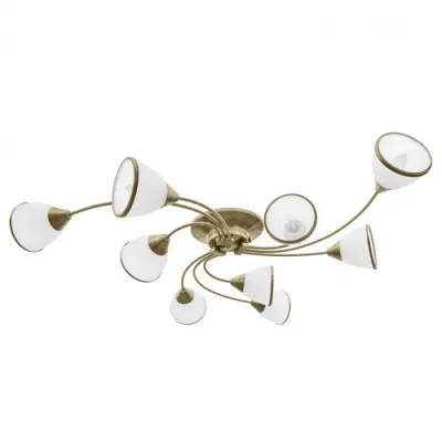 Люстра Brille LK-614S/9 E27 AB