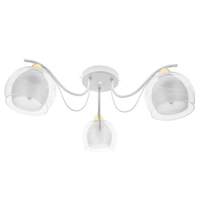 Люстра Brille LK-629S/3 E27 WT+FG