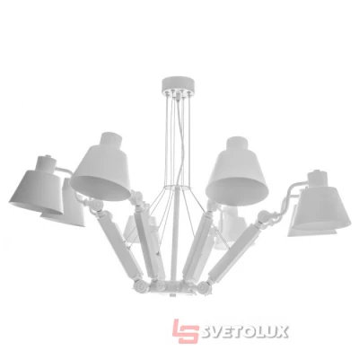 Люстра Brille BL-523S/8 E27 WH
