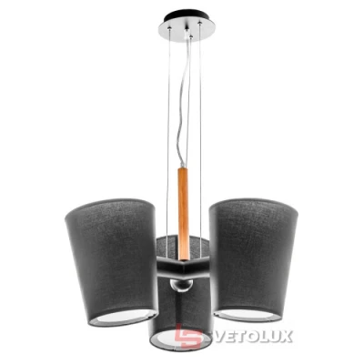 Люстра Brille BKL-644S/3 E27 BK