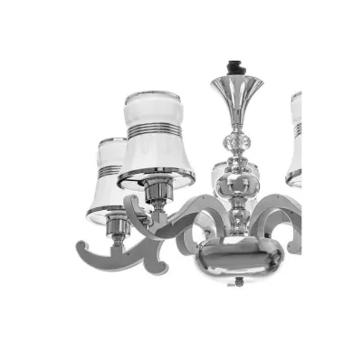 Люстра Brille BKL-645S/5 E27 + LED 35W CW CH Люстра Brille BKL-645S/5 E27 + LED 35W CW CH