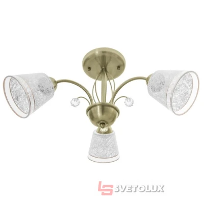 Люстра Brille LK-637S/3 E27 AB