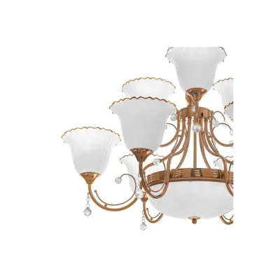 Люстра Brille BKL-045S/12 E27 FG