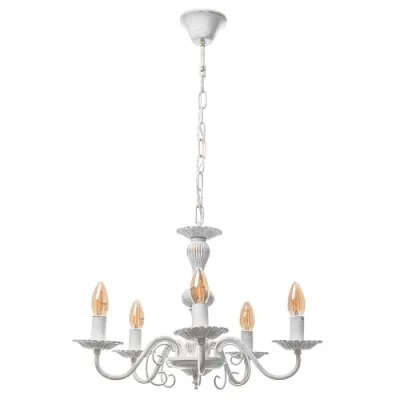 Люстра Brille BKL-666S/5 E14 WH+G